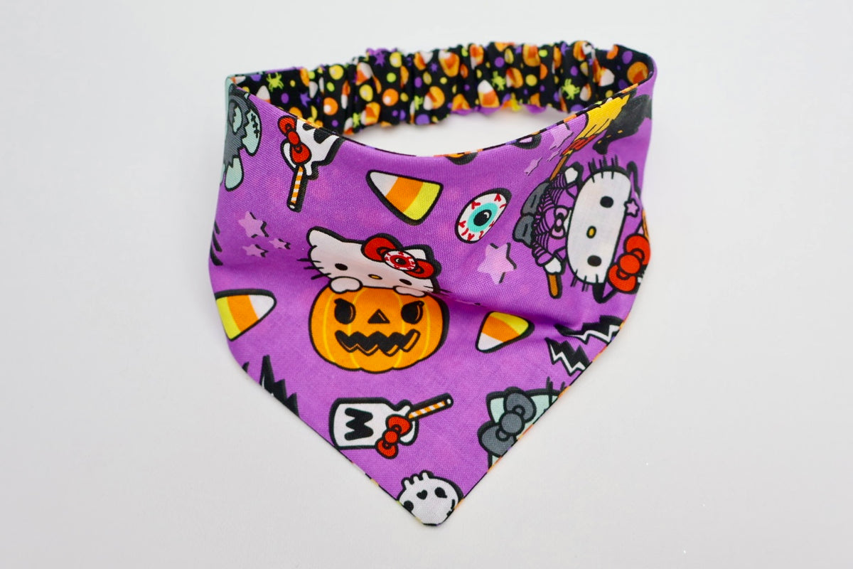 Hello Kitty Halloween Witch – Reversible Pet Bandana