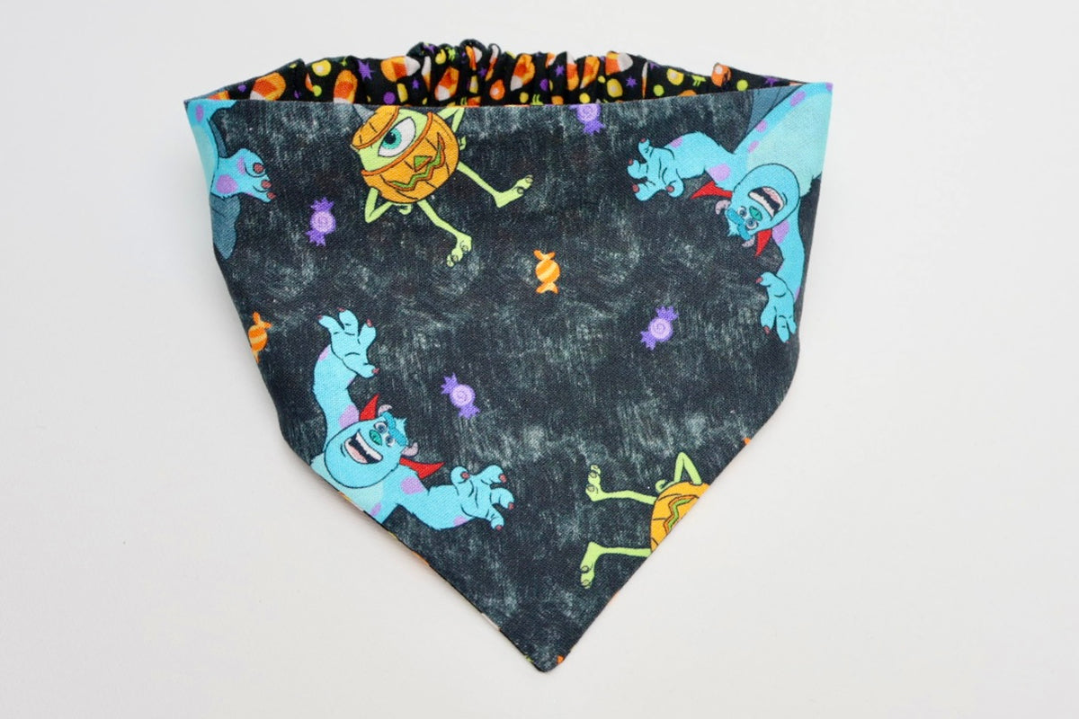 Monsters Inc. Gray – Reversible Pet Bandana